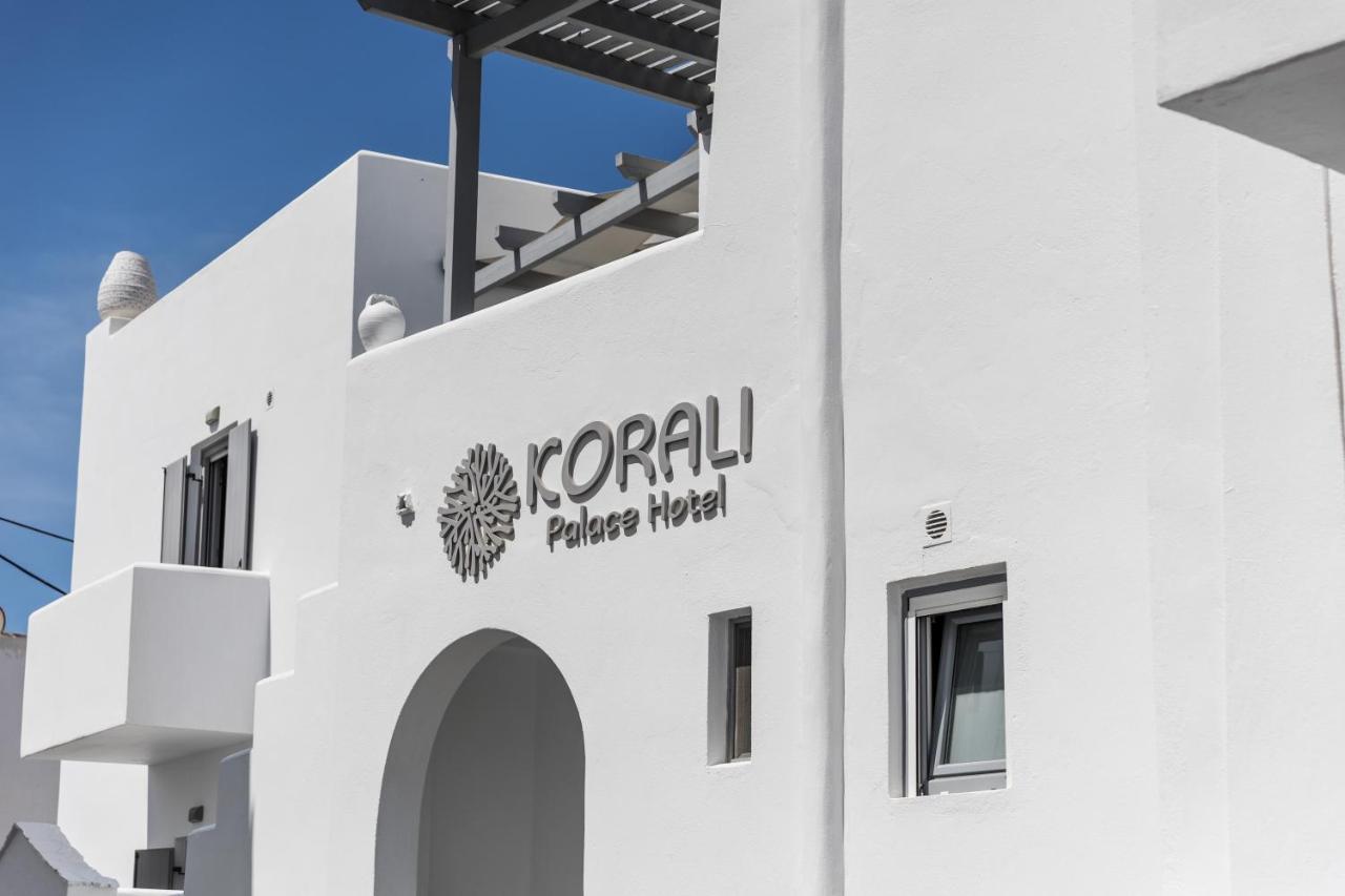 Korali Palace Hotel Naxos City Экстерьер фото